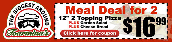 Pizza Meal Deal For Two!