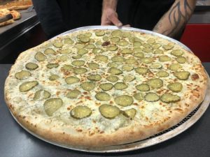 Dill pickle pizza for limited time